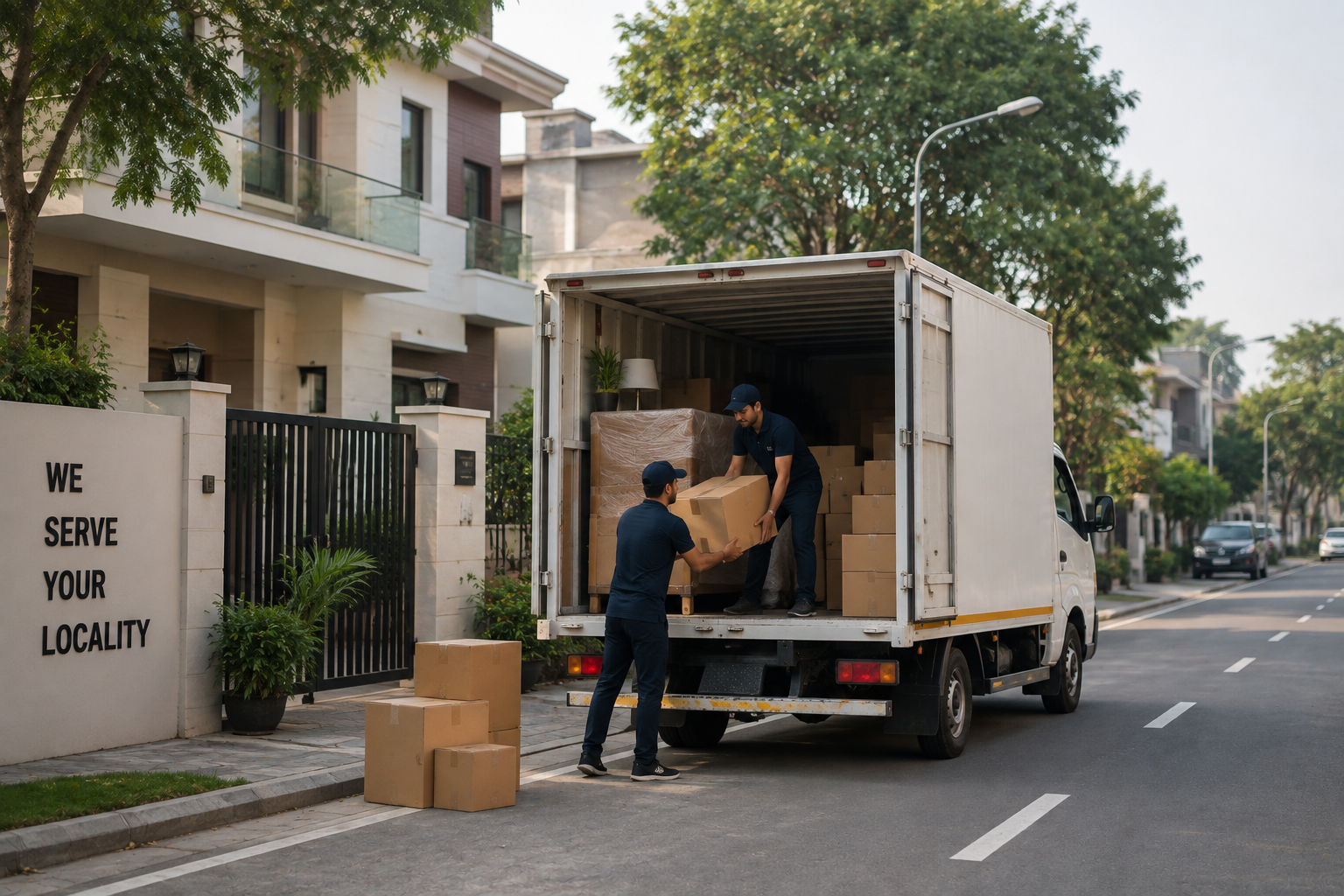 Packers and movers service in BTM Layout, Bangalore with careful packing and loading