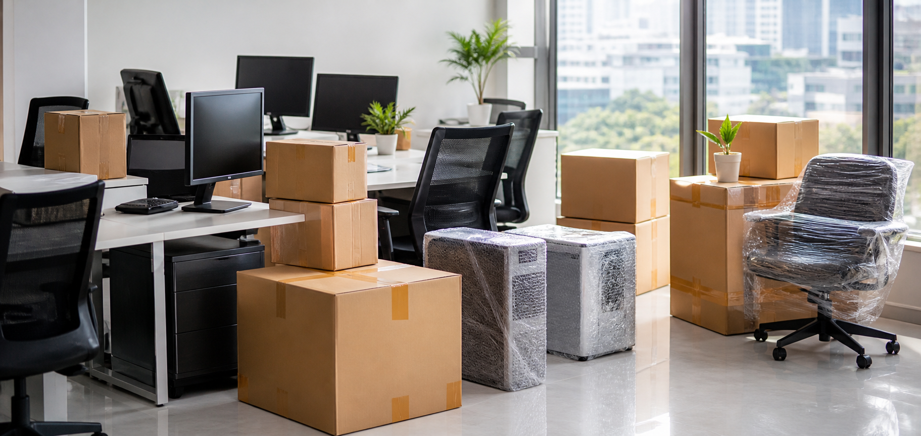 Office / Small Commercial moving cost in Bangalore